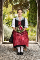 ESAF Ehrendame Sarah Leuzinger sitzend ©Alex Hug