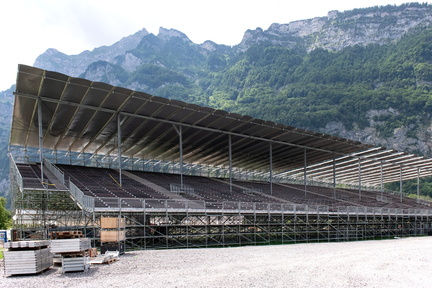 ESAF 2025 Aufbau Arena Tribuene B MRH DSC6923