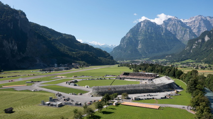 ESAF 2025 Aufbau Arena Tribuene DJI 0118 web