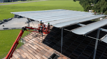 ESAF 2025 Aufbau Arena Tribuene DJI 0127 web