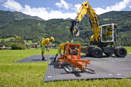 ESAF 2025 Erste Arbeiten Eingangsportal Nord I6A9054