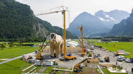 ESAF 2025 Aufbau Festgelände Foto@Thomas Rickenmann 1