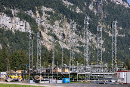 ESAF 2025 Aufbau Migros Bühne by Daniel Sproll U9A8856