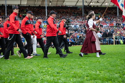 ESAF 2025 Einmarsch ISV Wicki Joel by Maya Rhyner DSC2898